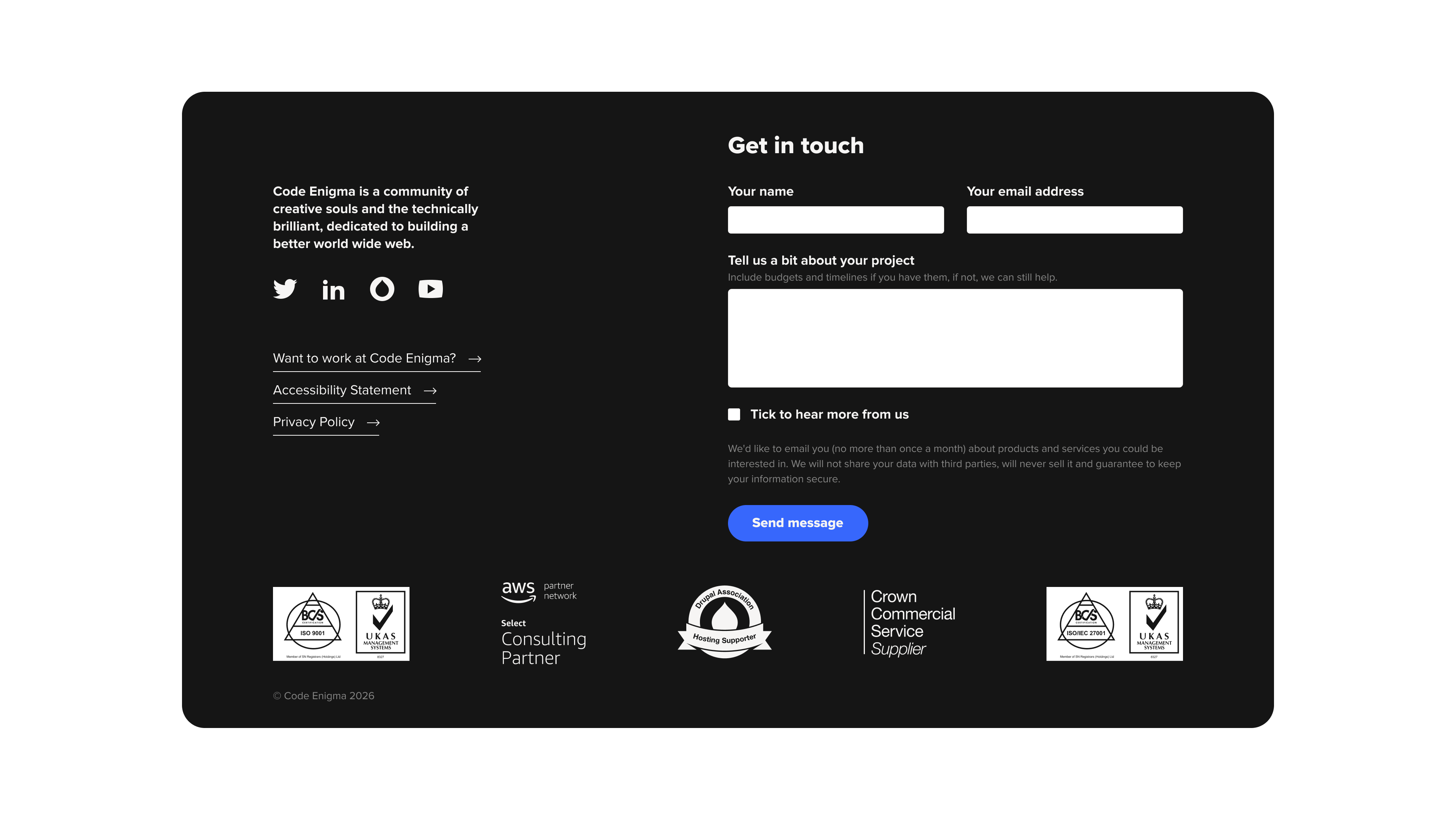 project code enigma 4